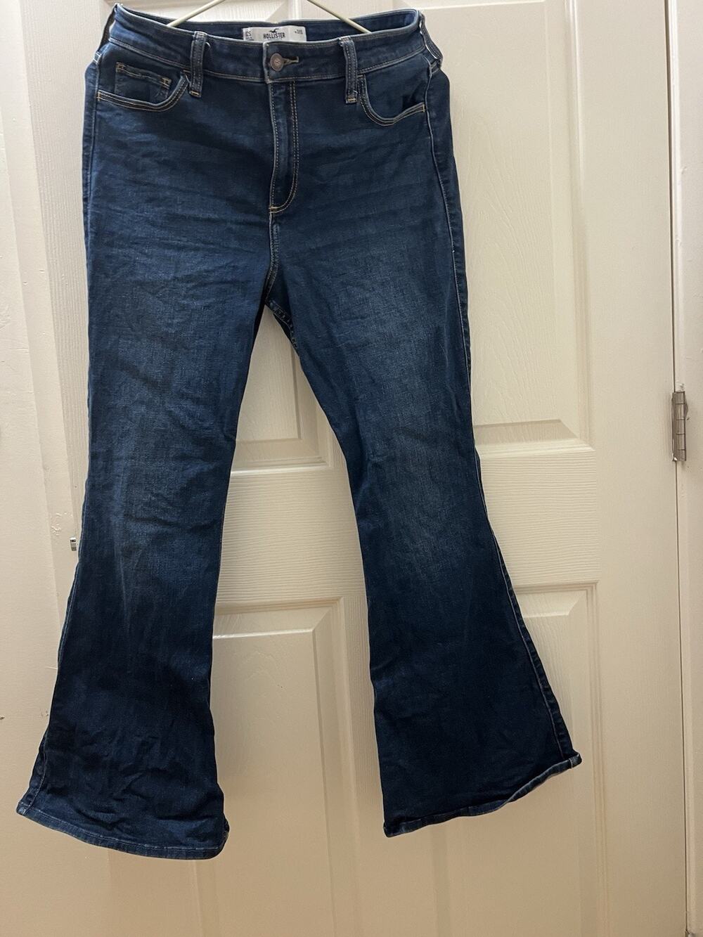 Hollister Jeans curvy high-rise FLARE Womens W31S 12S Soft Stretch
